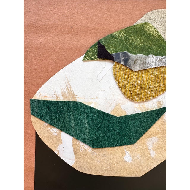 "New Directive 6" Original Mixed-Media Collage on Paper by Zac Woodiel For Sale In Little Rock - Image 6 of 8