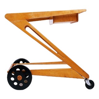 Mobilo PE03 Serving Trolley attributed to Cees Braakman for Pastoe, 1950s For Sale