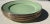 MacKenzie-Childs Sage Green Enamel 12” Charger Plate, Handmade For Sale - Image 17 of 18