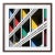 “Corbusierhaus Berlin 03” Giclee Archival Pigment Print 24x24 Framed in Walnut For Sale
