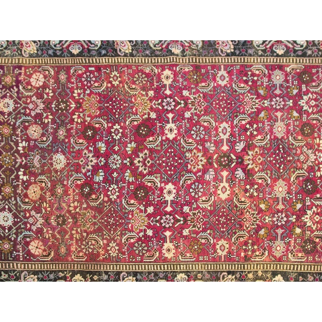 Early 20th Century Caucasian Karabagh Rug For Sale - Image 9 of 15
