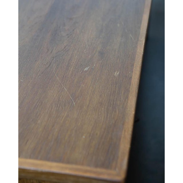 Brown 1970s Danish Modern Henning Kjærnulf Danish Oak Sideboard Credenza, Attributed For Sale - Image 8 of 14