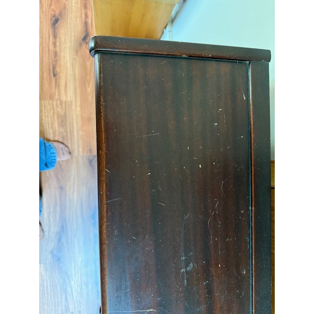 Mid 20th Century Mid 20th Century Mahogany Globe-Wernicke Bookcase From the Ideal Line For Sale - Image 5 of 6