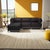 Axis 4pc Sectional Atlantis Black Titanium Frame For Sale - Image 10 of 10