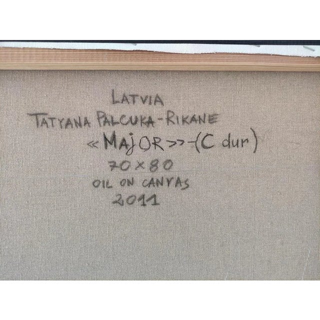 Textile Major, 2011, Oil on Linen For Sale - Image 7 of 8