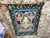 Textile Mid 20th Century A Hand Painted Tibetan Thangka For Sale - Image 7 of 12