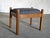 Mid-Century Modern Vintage Oak Stool, 1950 For Sale - Image 3 of 6