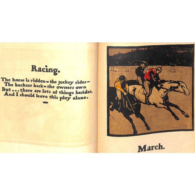 "An Almanac of Twelve Sports" 1898 Nicholson, William For Sale - Image 11 of 18