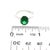 Natural Solitaire Emerald Ring Size 6.5 14k White Gold 2.5 Cts Certified For Sale - Image 10 of 14