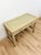 Vintage Ficks Reed Style Faux Bamboo Petite Desk With Drawers Wicker Coastal MCM For Sale - Image 9 of 13