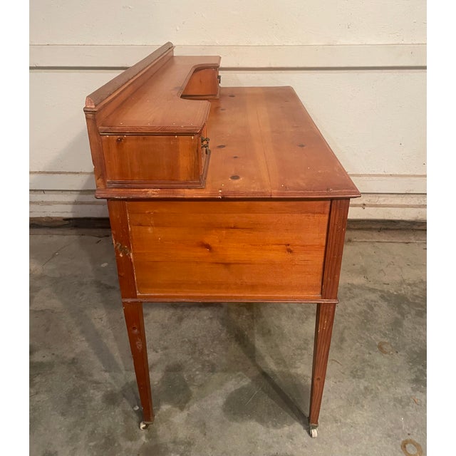 Vintage French Pine Dressing Chest With Decorative Swags For Sale - Image 9 of 12