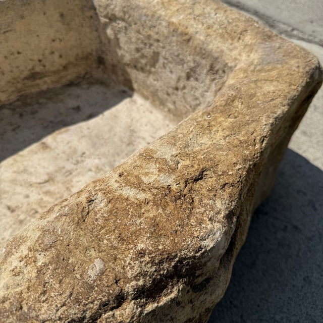 Antique Limestone Trough 5526d For Sale - Image 4 of 9