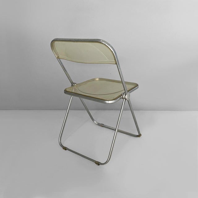 1960s Italian Modern Plia Chairs by Giancarlo Piretti for Anonymous Castelli, 1970s, Set of 4 For Sale - Image 5 of 18