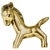 Mid-Century Horse Brass Figurine by Walter Bosse for Herta Baller, Austria, 1950s For Sale - Image 11 of 11