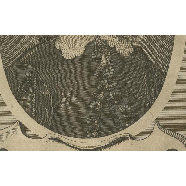 17th Century Gerhard Coch, Peace of Westphalia & Hanseatic Diplomat Portrait, 1652, Engraving For Sale - Image 5 of 10