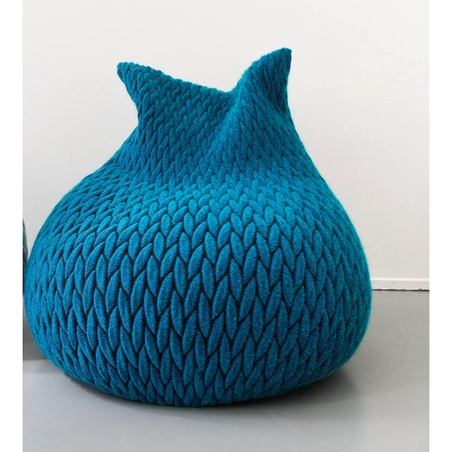 Slumber Pouffe Large by Aleksandra Gaca For Sale - Image 4 of 6