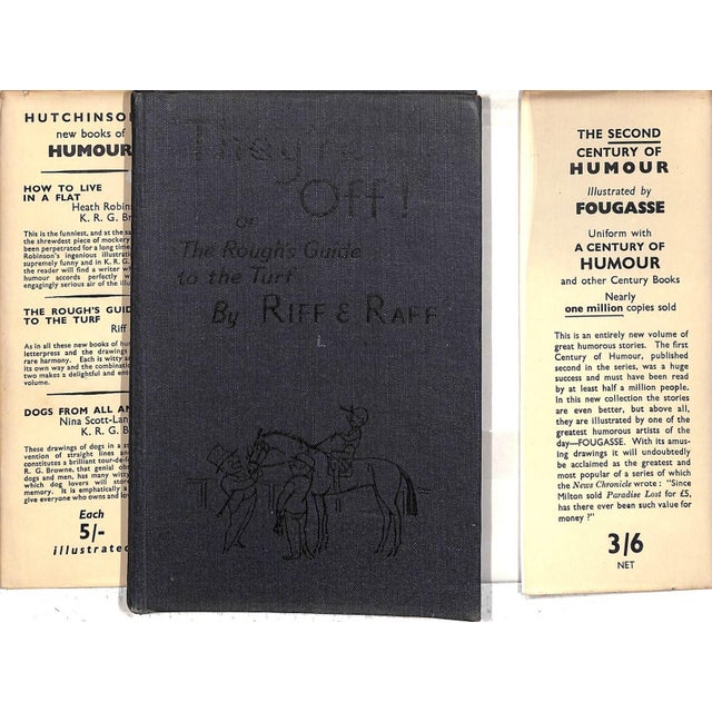 RIFF & RAFF [112] pp. Hutchinson & Co Seventh Impression 7 1/2" x 5"