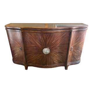 Wood Mahogany Sideboard/Buffet For Sale