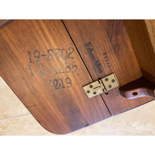 Vintage Ethan Allen Cushman Colonial Style Drop Leaf Gate Leg Accent Table For Sale - Image 11 of 12