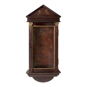 Antique Wood Wall Cabinet