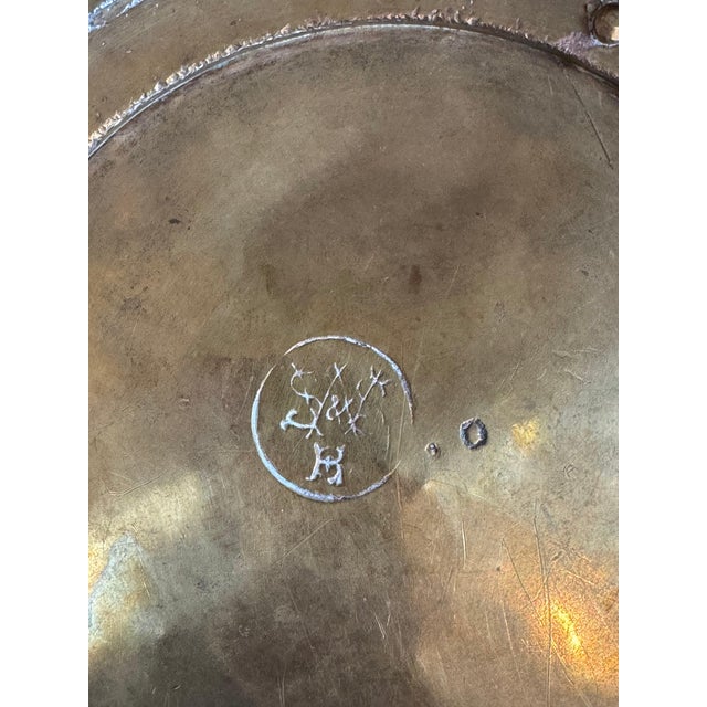 Mid-Century Modern Vintage Signed Soutterware Brass Respousse Planter For Sale - Image 3 of 6