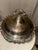 Victorian Vintage Webster Wilcox / Oneida Silver-Plated Chafing Dish Pan & Lid With Wood Handle For Sale - Image 3 of 11