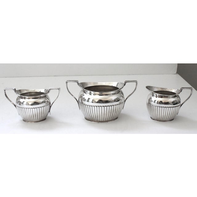 Antique Silver Plate Coffee & Tea Set, Hukin & Heath, Birmingham, England- 5 Pieces For Sale In Miami - Image 6 of 13