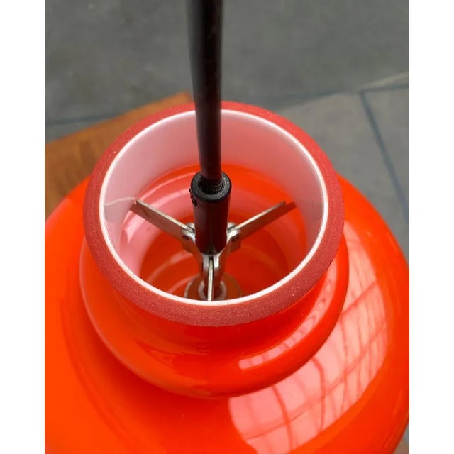 Mid-Century Swedish Space Age Oplight 75 Pendants by Hans-Agne Jakobsson for Staff, 1970s, Set of 2 For Sale - Image 5 of 18