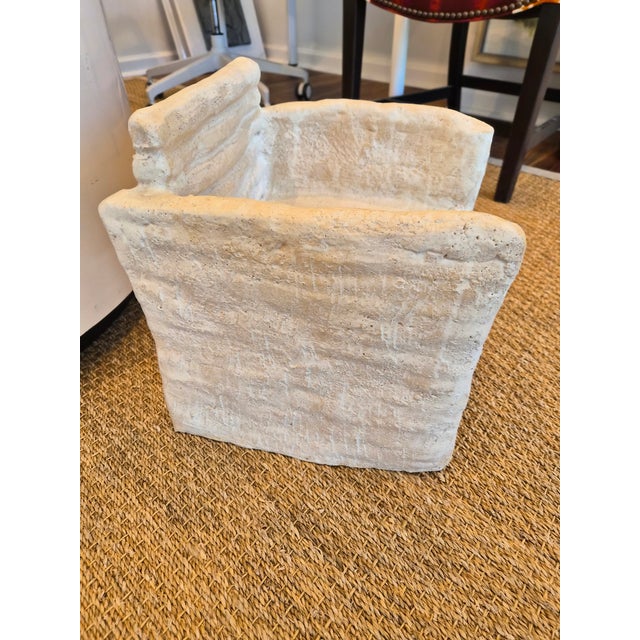 Modern Ceramic Chair Sculpture For Sale - Image 3 of 5