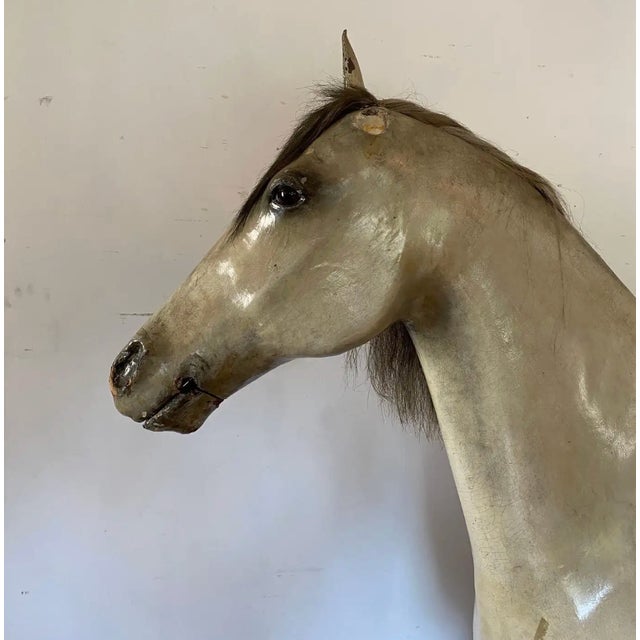 19th Century Life Sized Horse Trade Sign From a Tack Shop in Pennsylvania For Sale In Richmond - Image 6 of 7