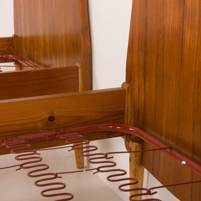 Mid-Century Danish Teak Beds, 1950s, Set of 2 For Sale - Image 6 of 10