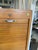 Wood Oak Roll-Top Filing Cabinet, 1950s For Sale - Image 7 of 18
