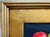 1990s Still Life Oil on Canvas Red Apple Green Pear Contemporary Frame For Sale - Image 4 of 6