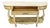 Vintage Weiman Hollywood Regency Marble-Top Console Table For Sale