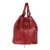 Red Piuma Lux Energy Medium Re(Belle) Bucket Backpack For Sale