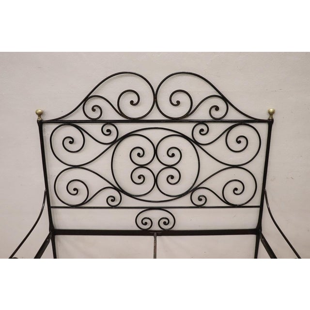 19th Century Iron Double Bed For Sale - Image 18 of 18