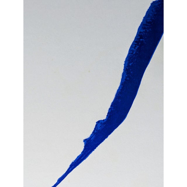 Pierre Tal Coat, Abstraction in Blue, Original Lithograph, 1962 For Sale - Image 4 of 9