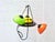 Metal Space Age Pendant Lamp with Colored Metal Shades, 1970s For Sale - Image 7 of 13