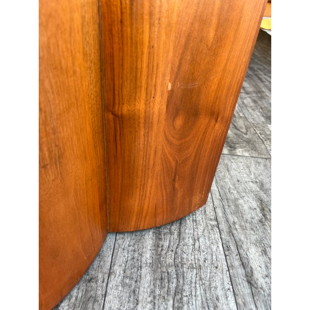 Mid- Century Modern Scandinavian-Style Bent Wood Side Tables With Glass Tops. Circa 1960s For Sale - Image 17 of 18