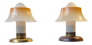 Small Table Lamps from Fog & Mørup, Denmark, 1950s, Set of 2