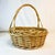 1980s Vintage French Style Boho Chic Coastal Gathering Basket For Sale - Image 5 of 12