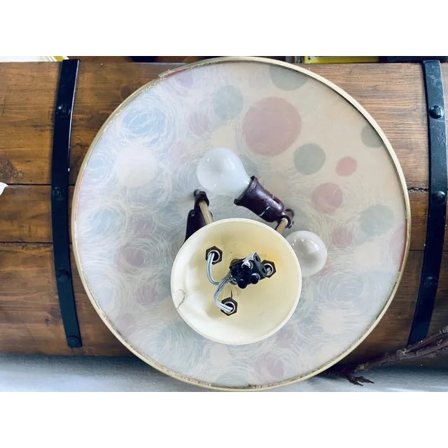 Mid-Century Cream Ceiling Lamp from Erco, 1950s For Sale - Image 16 of 18