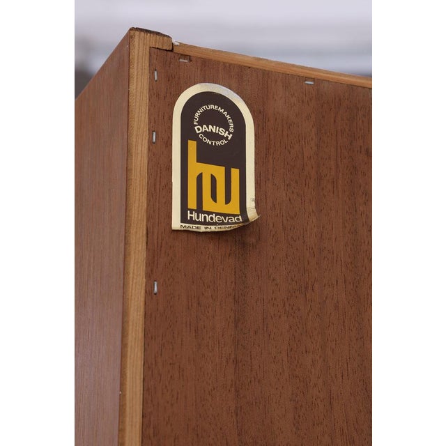 Mid-Century Danish Teak Bookcase by Poul Hundevad For Sale - Image 13 of 16