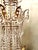 Italian Mid-20th C. Italian Baltic Beaded Chandelier With Multiple Swags & Pendants For Sale - Image 3 of 7