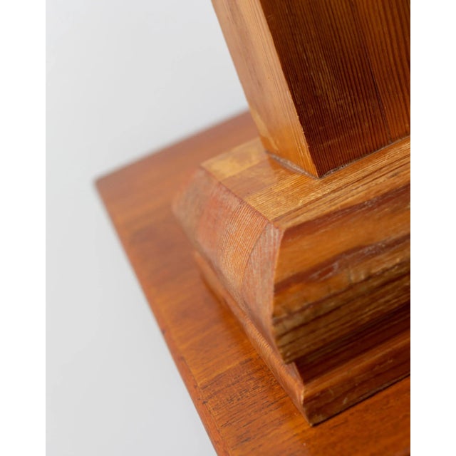 Candleholder in Wood, Italy, 1950s For Sale - Image 4 of 11