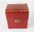 English English Mark Cross London Red Leather Cased Perfume Scent Bottles For Sale - Image 3 of 9