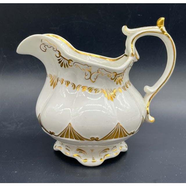 Antique Teapot with Lid and Cream Jug, 1837, Set of 3 For Sale - Image 17 of 18
