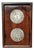 1970s Rosewood Decorative Box Inlaid With Silver Dollar Coins For Sale