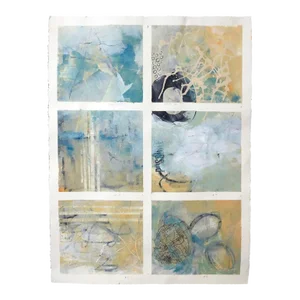 "Exploration 1-6", Original Mixed Media Painting by Jill Krasner