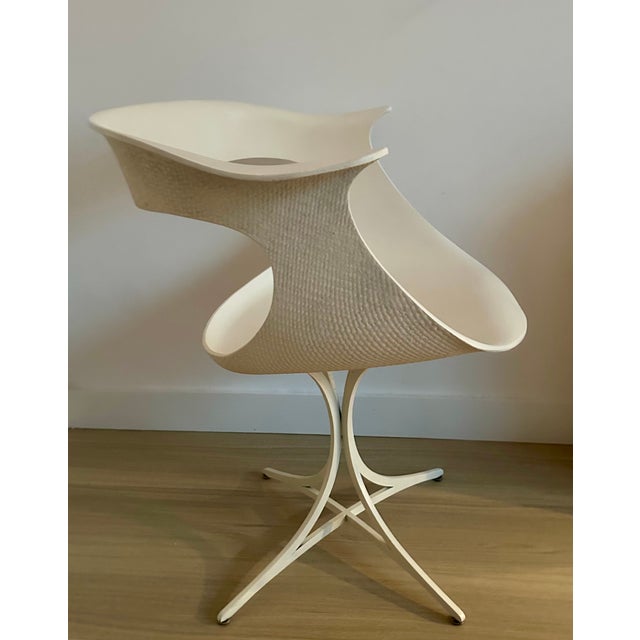 Laverne International 1950s Erwine and Estelle Laverne Lotus Armchair Mid Century Modern For Sale - Image 4 of 8